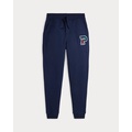 Fleece Letterman Jogger Pant