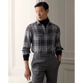 Plaid Linen Twill Shirt