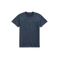 Indigo Striped Jacquard T-Shirt