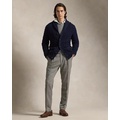 Pleated Wool Flannel Trouser