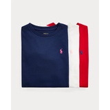 Cotton Jersey Long-Sleeve Tee 3-Pack