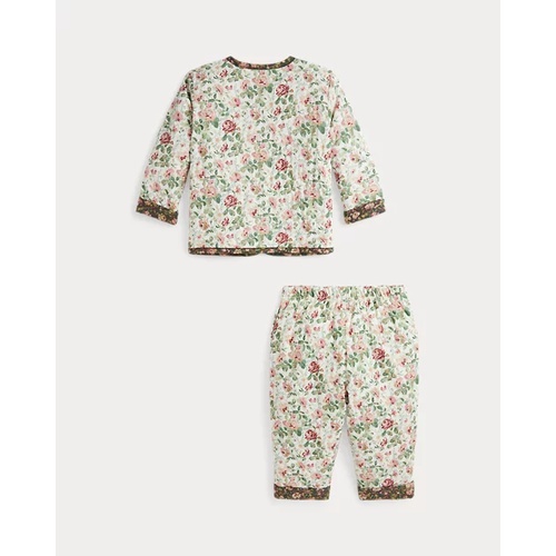 폴로 랄프로렌 Floral Reversible Jacket & Pant Set