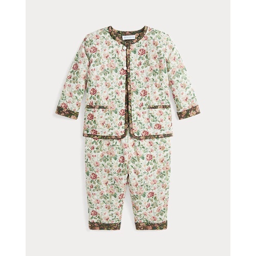 폴로 랄프로렌 Floral Reversible Jacket & Pant Set