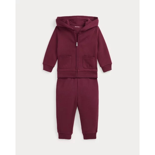 폴로 랄프로렌 Picot Fleece Hoodie & Jogger Pant Set