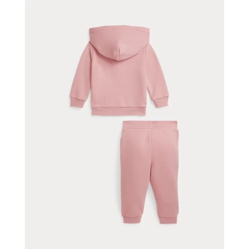 폴로 랄프로렌 Picot Fleece Hoodie & Jogger Pant Set