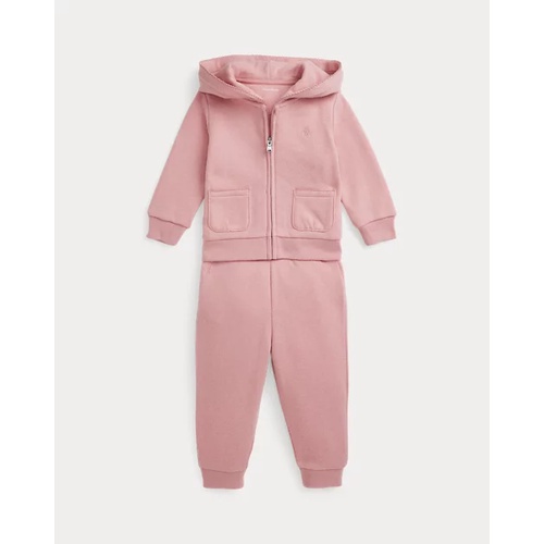 폴로 랄프로렌 Picot Fleece Hoodie & Jogger Pant Set