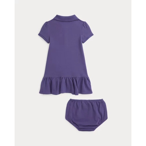 폴로 랄프로렌 Cotton Mesh Polo Dress & Bloomer