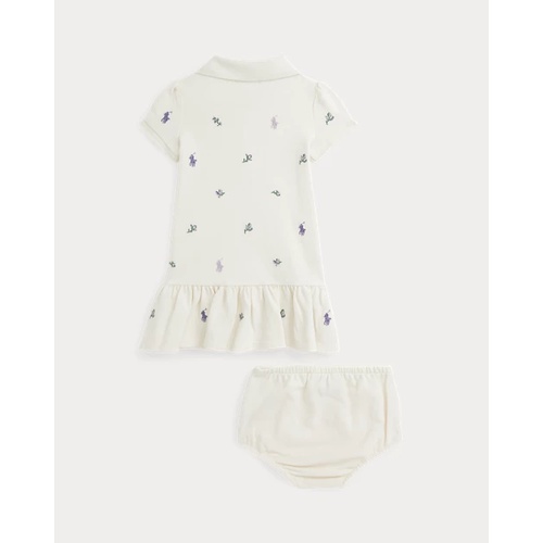 폴로 랄프로렌 Polo Pony Mesh Polo Dress & Bloomer