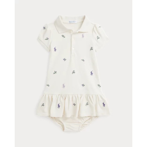 폴로 랄프로렌 Polo Pony Mesh Polo Dress & Bloomer