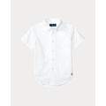 Cotton Oxford Short-Sleeve Uniform Shirt