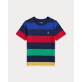 Striped Cotton Jersey Tee