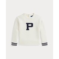 Cotton Letterman Sweater