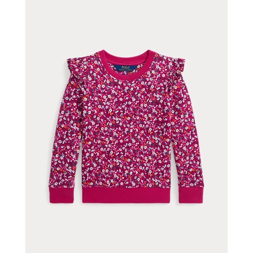 폴로 랄프로렌 Floral Ruffled Fleece Sweatshirt