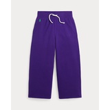 Fleece Wide-Leg Sweatpant