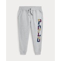 Corduroy-Logo Fleece Jogger Pant