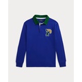 Cotton Jersey Letterman Rugby Shirt