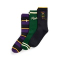 Polo Bear Crew Sock 3-Pack