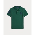 Big Pony Cotton Mesh Polo Shirt