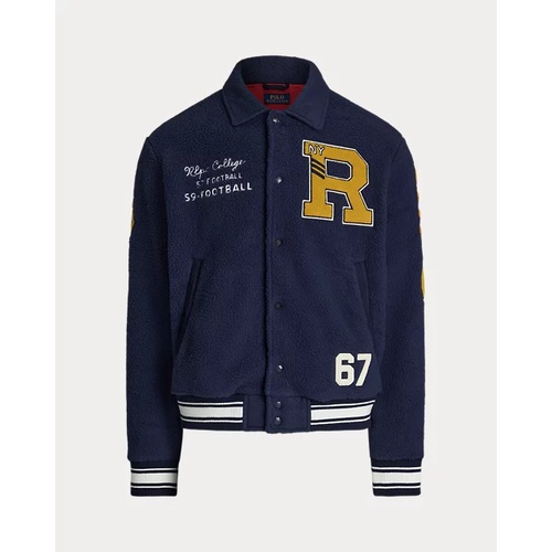 폴로 랄프로렌 Pile Fleece Letterman Jacket