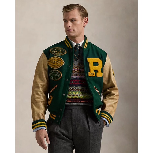 폴로 랄프로렌 The Iconic Letterman Jacket