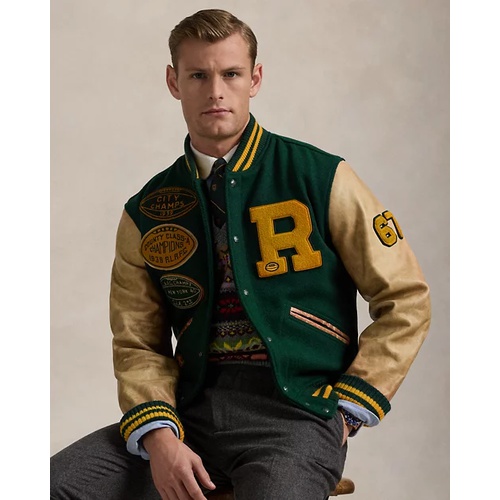 폴로 랄프로렌 The Iconic Letterman Jacket