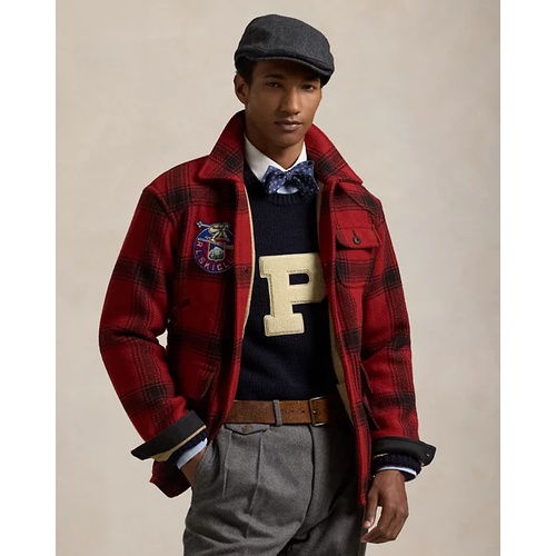 폴로 랄프로렌 Plaid Wool Utility Jacket