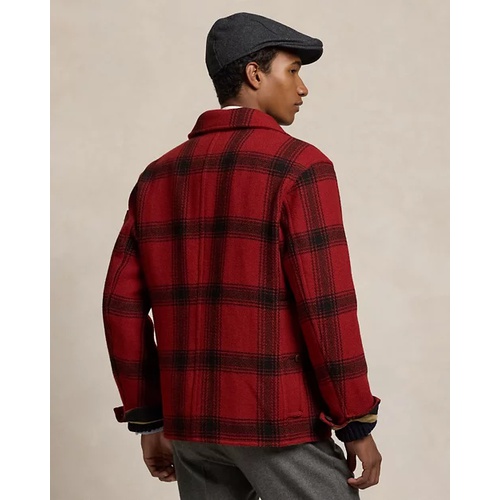 폴로 랄프로렌 Plaid Wool Utility Jacket