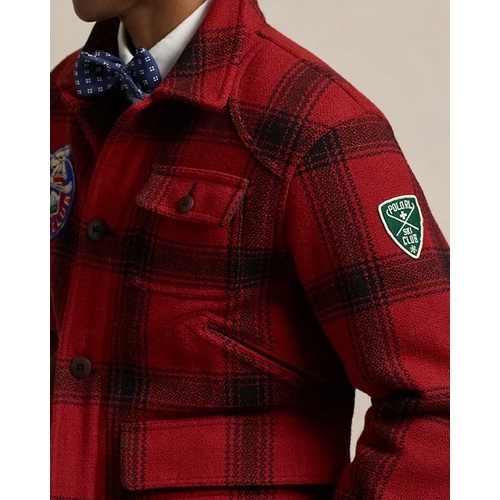 폴로 랄프로렌 Plaid Wool Utility Jacket