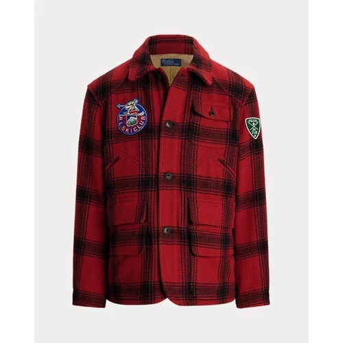 폴로 랄프로렌 Plaid Wool Utility Jacket