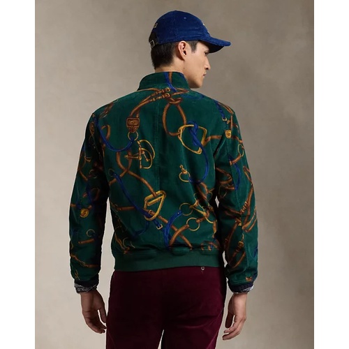 폴로 랄프로렌 Bridle-Print Corduroy Jacket