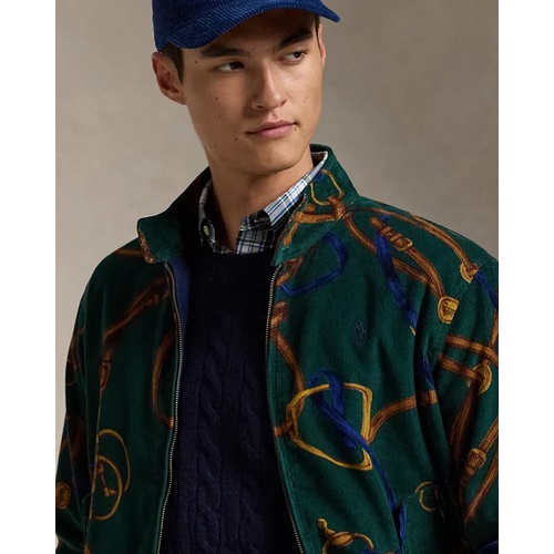 폴로 랄프로렌 Bridle-Print Corduroy Jacket