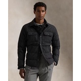 Quilted Down Shirt Jacket