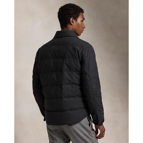 폴로 랄프로렌 Quilted Down Shirt Jacket