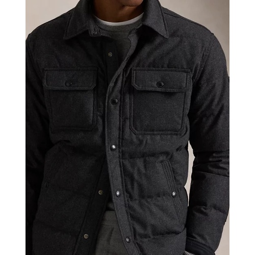 폴로 랄프로렌 Quilted Down Shirt Jacket