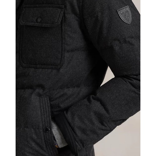 폴로 랄프로렌 Quilted Down Shirt Jacket