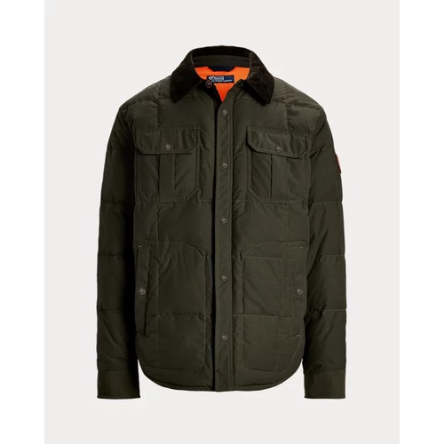 폴로 랄프로렌 Fleece-Lined Ripstop Down Shirt Jacket