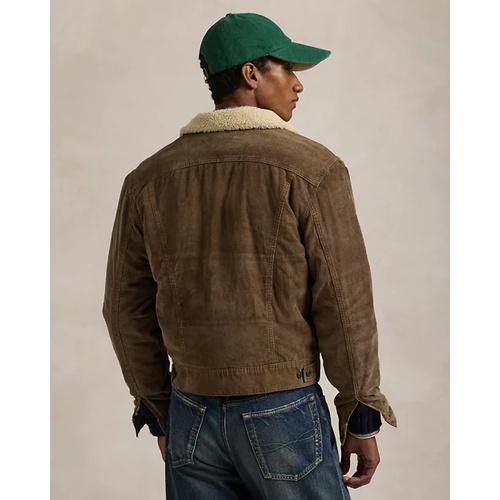 폴로 랄프로렌 Fleece-Lined Corduroy Trucker Jacket