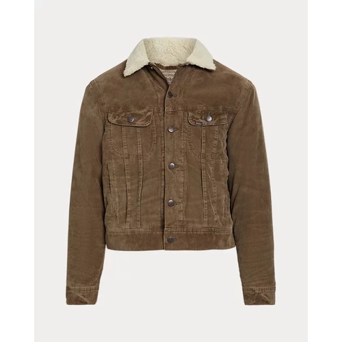 폴로 랄프로렌 Fleece-Lined Corduroy Trucker Jacket