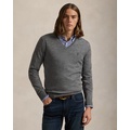 Washable Wool V-Neck Sweater