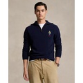 Polo Bear Wool Quarter-Zip Sweater