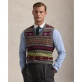 Fair Isle Wool Sweater Vest