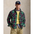 Classic Fit Plaid Flannel Camp Workshirt