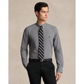 Slim Fit Checked Stretch Poplin Shirt