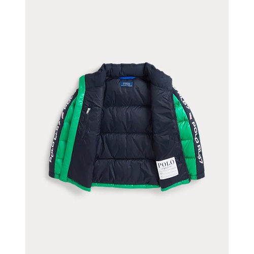 폴로 랄프로렌 Logo Down Hooded Jacket