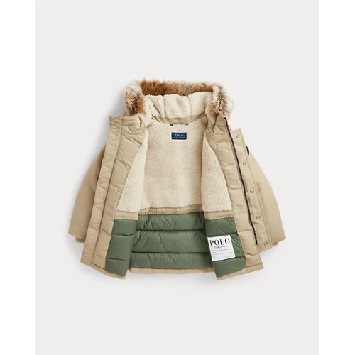 폴로 랄프로렌 Faux-Fur-Trim Down Parka