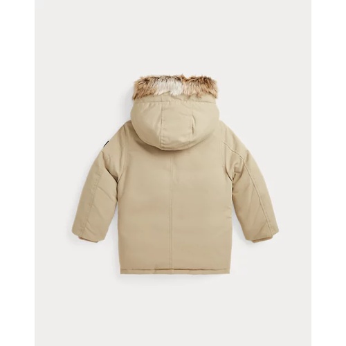 폴로 랄프로렌 Faux-Fur-Trim Down Parka