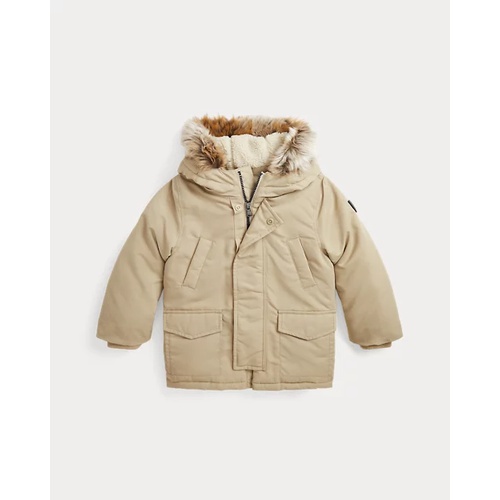 폴로 랄프로렌 Faux-Fur-Trim Down Parka