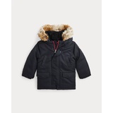 Faux-Fur-Trim Down Parka