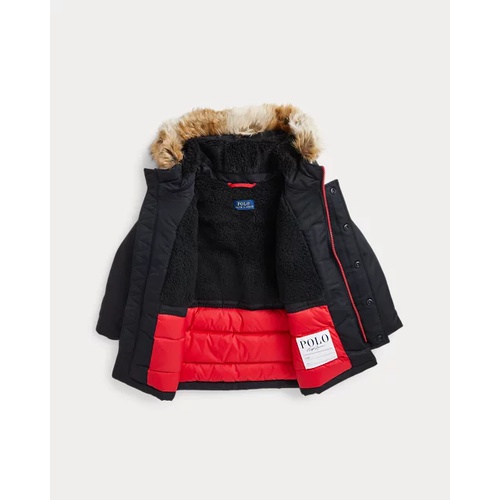 폴로 랄프로렌 Faux-Fur-Trim Down Parka