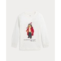 Polo Bear Cotton Long-Sleeve Tee